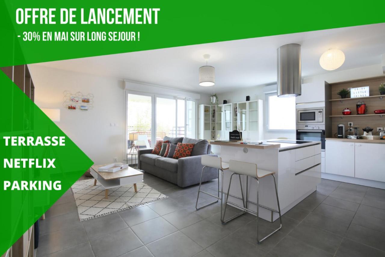 Apartmán Expat Renting - Le Mosaique - Patte D'Oie - Parking Toulouse Exteriér fotografie